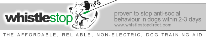 Welcome to Whistle Stop Direct, the only place to buy the affordable reliable non-electric dog training aid direct!